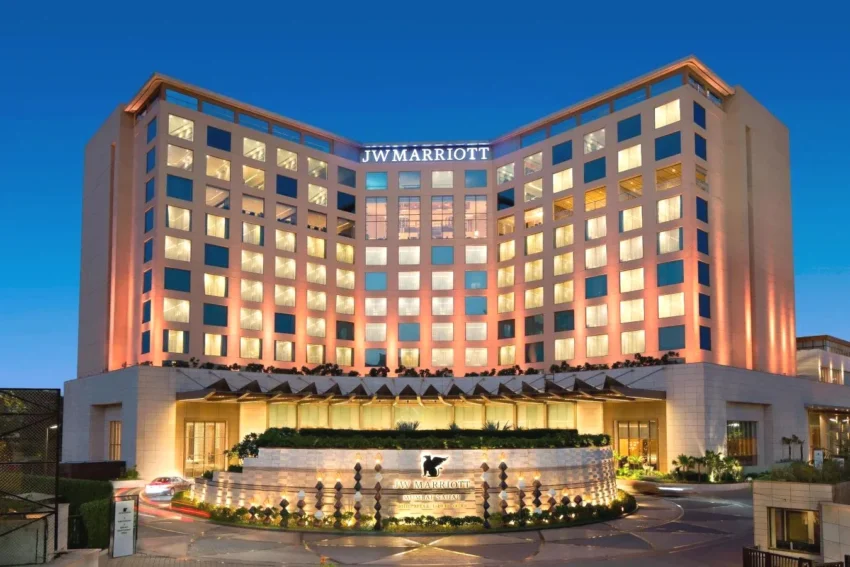 Beautiful JW Marriott Mumbai Sahar Airport Premium 5-Star Hotel in Mumbai