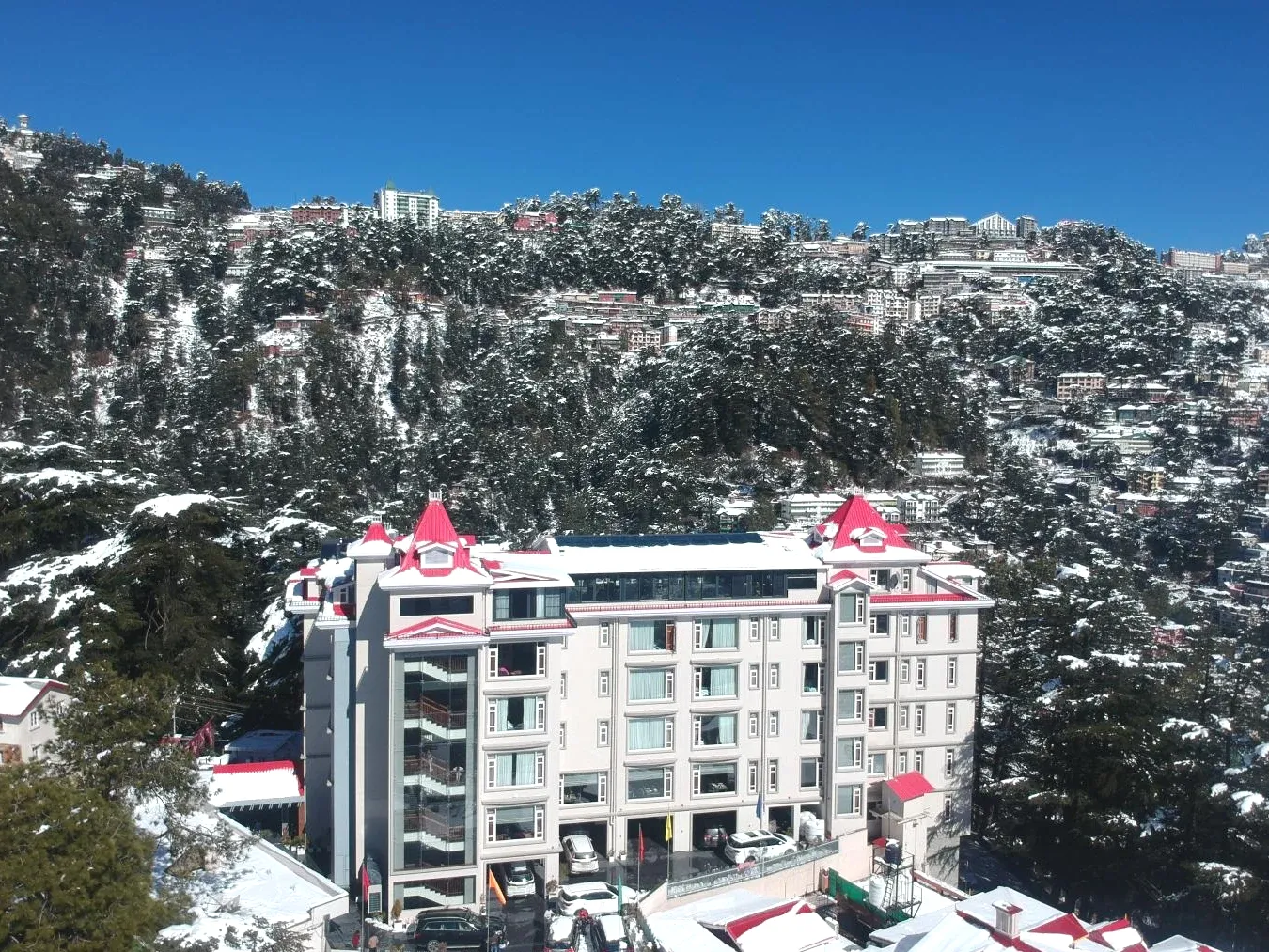 Luxury 5-Star Accommodation at WelcomHeritage Elysium Resort & Spa Shimla Luxury 5-Star Accommodation at WelcomHeritage Elysium Resort & Spa Shimla
