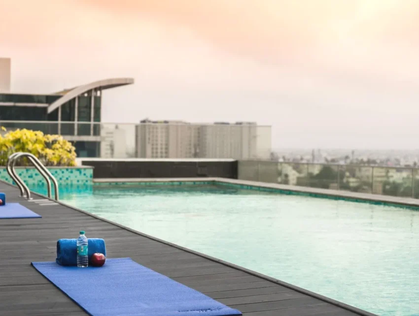 Swimming pool Hotel 5 Star Citadines OMR Chennai Chennai