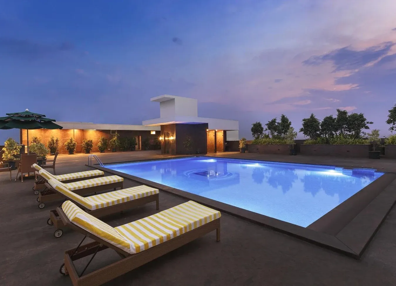 Swimming pool Hotel 5 Star La Marvella Bengaluru Bangalore